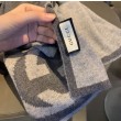 Sciarpa Classic Cashmere Grigio Scuro