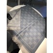 Sciarpa Classic jacquard in lana 48 x 180 Grigio