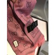 Sciarpa Classic jacquard in lana 48 x 180 rosa