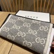 Sciarpa Classic Wool GG jacquard Grigia