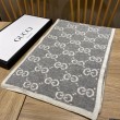 Sciarpa Classic Wool GG jacquard Grigia