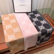 Qualità superiore replica Sciarpa in lana bicolore double face 50 x 200 Rosa